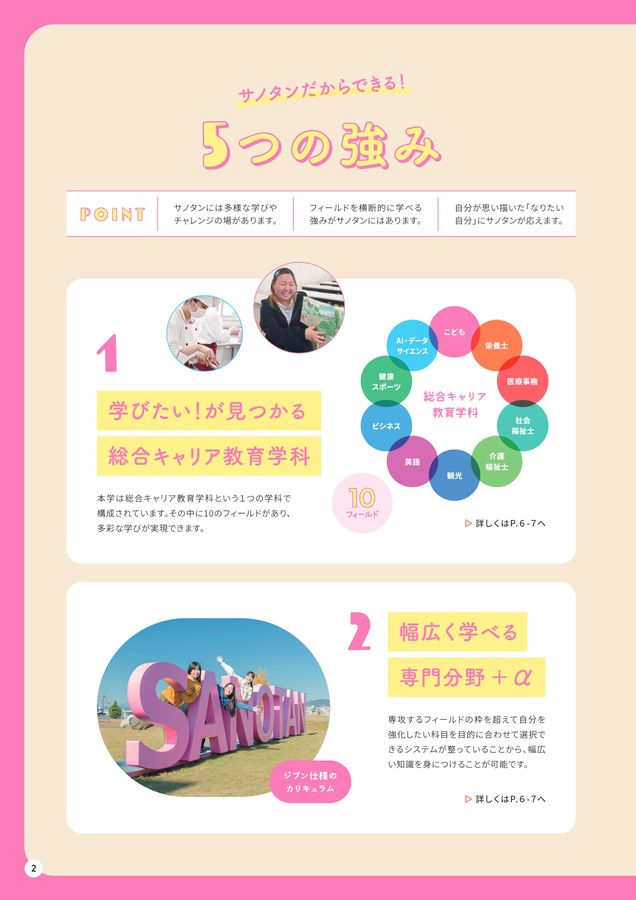 佐野短期大学教科書類1年 佐野日本大学短期大学 大学案内 2026