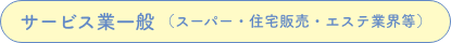 サービス業一般（スーパー・住宅販売・エステ業界等）