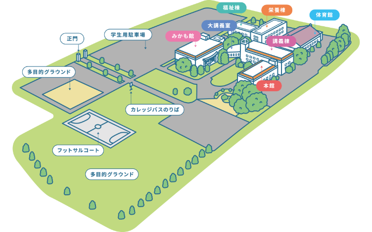キャンパスマップ