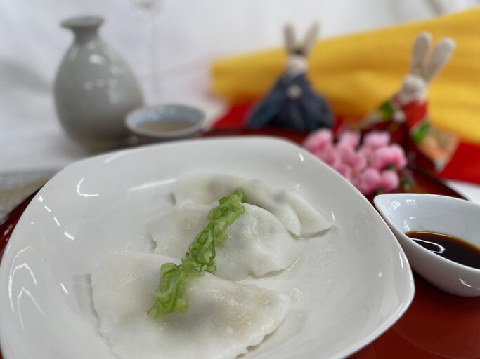 3月「米粉の水餃子」