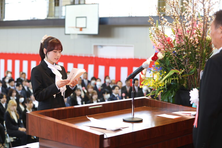 入学式がおこなわれました